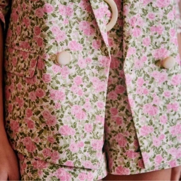 Sezane Floral Blazer NWOT - Picture 2 of 4
